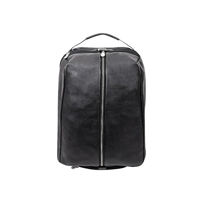 McKlein U Series South Shore Laptop Backpack, Black Leather (18885) 1 McKlein U Series South Shore Laptop Backpack, Black Leather (18885)