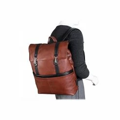 McKlein U Series Element Laptop Backpack, Brown Leather (18470) -Laptop Bags & Cases Shop unnamed file 256