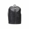 McKlein U Series Englewood Laptop Backpack, Black Leather (18895)