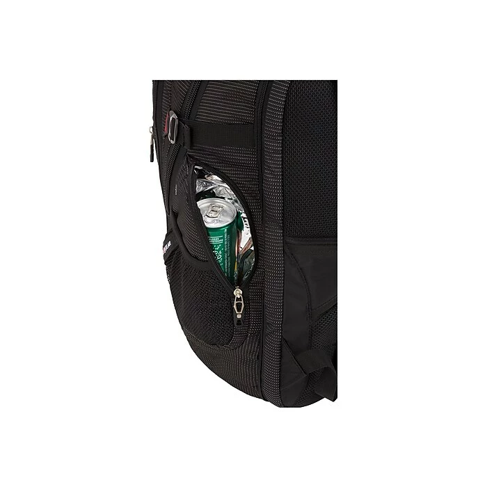 SwissGear Laptop Backpack, Red/Black Polyester (5358201421) 6 SwissGear Laptop Backpack, Red/Black Polyester (5358201421) - Image 6
