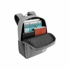 Solo New York Cover Laptop Backpack, Heathered Gray Polyester (UBN761-10) -Laptop Bags & Cases Shop unnamed file 325