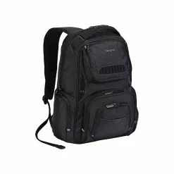 Targus Legend Laptop Backpack, Black Polyester (TSB705US )