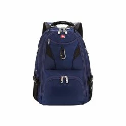 SwissGear ScanSmart Laptop Backpack, Rich Navy Fabric (5977303420)
