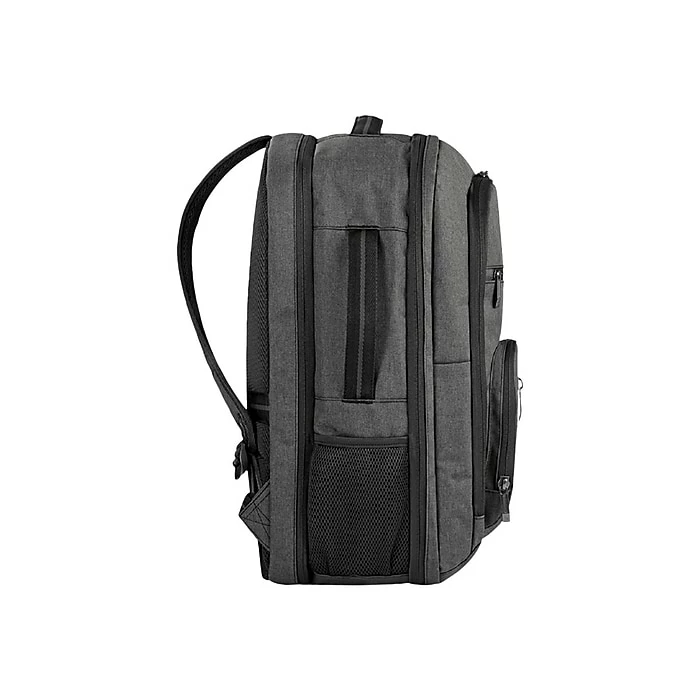 Solo New York Grand Travel Laptop Backpack, Gray Polyester (UBN780-10) 3 Solo New York Grand Travel Laptop Backpack, Gray Polyester (UBN780-10) - Image 3