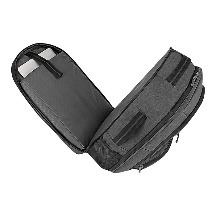 Solo New York Grand Travel Laptop Backpack, Gray Polyester (UBN780-10) 5 Solo New York Grand Travel Laptop Backpack, Gray Polyester (UBN780-10) - Image 5