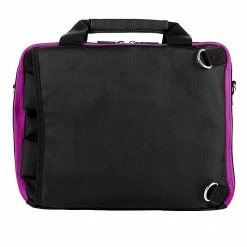 Vangoddy Nylon Backpack Messenger Shoulder Bag Case For 13.3 To 14 Inch Laptop, Black Purple (PT_NBKLEA285_17) 13 Vangoddy Nylon Backpack Messenger Shoulder Bag Case For 13.3 To 14 Inch Laptop, Black Purple (PT_NBKLEA285_17) -Laptop Bags & Cases Shop unnamed file 370