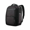 Samsonite Pro Laptop Backpack, Black/Shaded Gray Nylon (126358-3989)