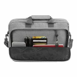 Solo New York Laptop Briefcase, Heathered Gray Polyester (UBN127-10) -Laptop Bags & Cases Shop unnamed file 430