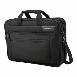 Samsonite Classic Business 2.0 Laptop Briefcase, Black Polyester (141272-1041)