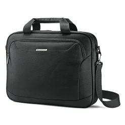 Samsonite Xenon 3 Laptop Briefcase, Black Polyester (89441-1041)