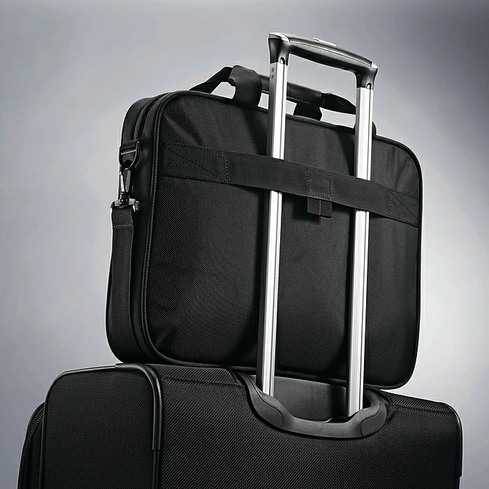 Samsonite Xenon 3 Laptop Briefcase, Black Polyester (89441-1041) 4 Samsonite Xenon 3 Laptop Briefcase, Black Polyester (89441-1041) - Image 4