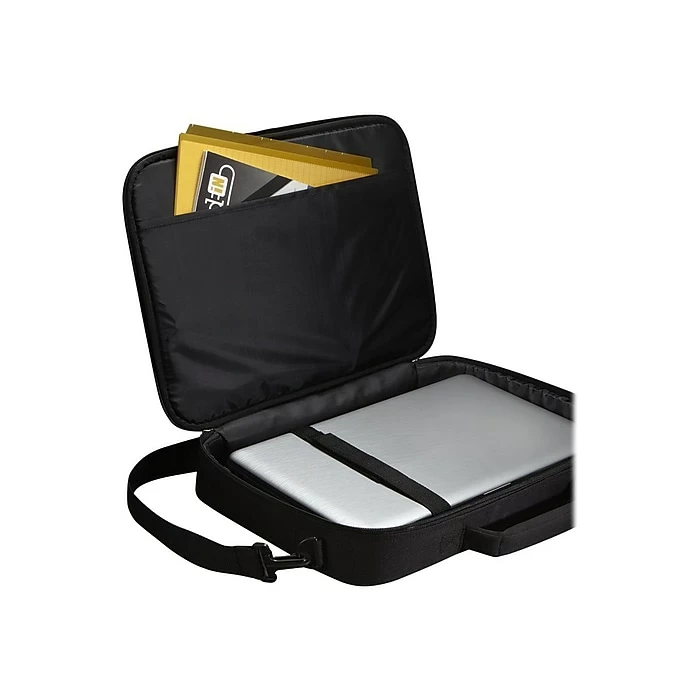 Case Logic Laptop Briefcase, Black Polyester (VNCI-217-BLACK) 8 Case Logic Laptop Briefcase, Black Polyester (VNCI-217-BLACK) - Image 8