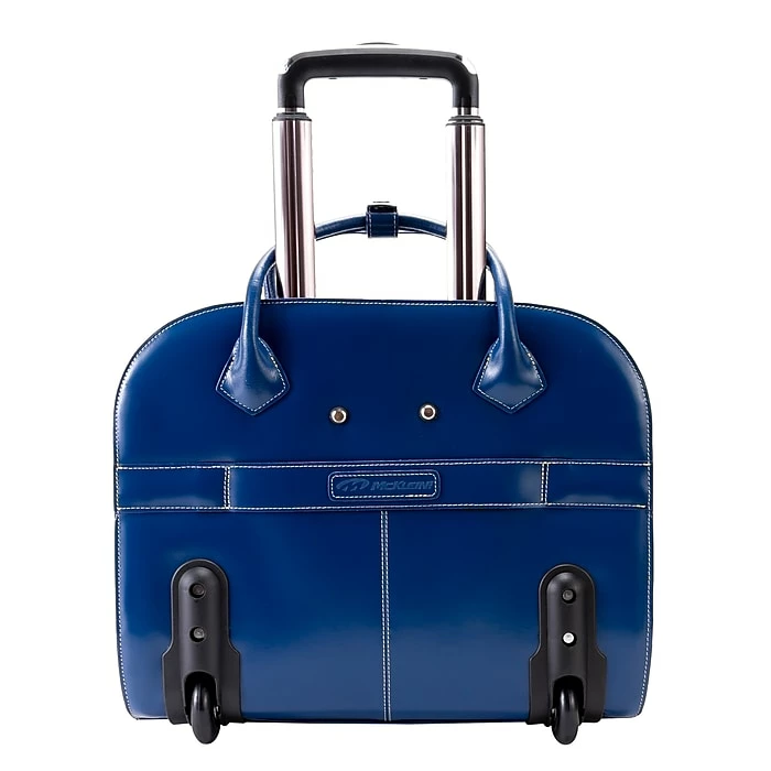 McKlein Granville L Series Laptop Briefcase, Navy Genuine Leather (96147A) 5 McKlein Granville L Series Laptop Briefcase, Navy Genuine Leather (96147A) - Image 5