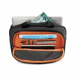 Solo New York Everyday Laptop Briefcase, Black/Orange Polyester (UBN106-4) -Laptop Bags & Cases Shop unnamed file 525