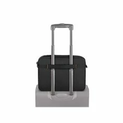 Solo New York Everyday Laptop Briefcase, Black/Orange Polyester (UBN106-4) -Laptop Bags & Cases Shop unnamed file 526