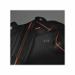 Solo New York Everyday Laptop Briefcase, Black/Orange Polyester (UBN106-4) -Laptop Bags & Cases Shop unnamed file 527