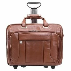 McKlein S Series, WEST TOWN, PebbleGrain Leather, Checkpoint-Friendly Detachable Wheeled Laptop Briefcase, Brown (15704) -Laptop Bags & Cases Shop unnamed file 560