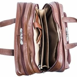 McKlein S Series, WEST TOWN, PebbleGrain Leather, Checkpoint-Friendly Detachable Wheeled Laptop Briefcase, Brown (15704) -Laptop Bags & Cases Shop unnamed file 561