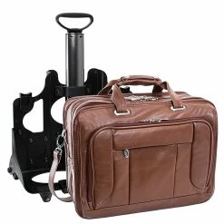 McKlein S Series, WEST TOWN, PebbleGrain Leather, Checkpoint-Friendly Detachable Wheeled Laptop Briefcase, Brown (15704) -Laptop Bags & Cases Shop unnamed file 566