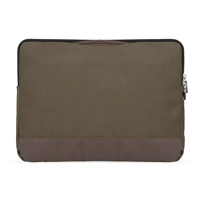 Lencca Laptop Sleeve Briefcase Fits 13.3 Inch Laptop, Forest Green (PT_LENLEA501_13) 3 Lencca Laptop Sleeve Briefcase Fits 13.3 Inch Laptop, Forest Green (PT_LENLEA501_13) - Image 3