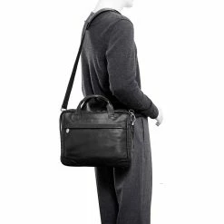 McKlein S Series Laptop Briefcase, Black Leather (15495) -Laptop Bags & Cases Shop unnamed file 594
