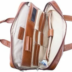 McKlein S Series Laptop Briefcase, Brown Leather (15484) -Laptop Bags & Cases Shop unnamed file 598