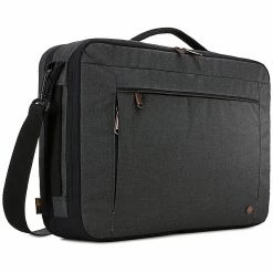 Case Logic ERA Hybrid Laptop Briefcase, Black Polyester (ERACV116OBSIDIAN)