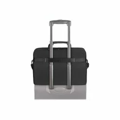 Solo New York Gravity Notch Laptop Briefcase, Gray/Black Polyester (GRV330-4) -Laptop Bags & Cases Shop unnamed file 636