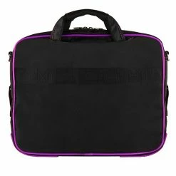 Vangoddy Office Business Travel Laptop Case Up To 14 Inch Laptop + 4x MicroUSB Charging Cables, Black Purple -Laptop Bags & Cases Shop unnamed file 645