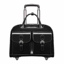 McKlein W Series Laptop Briefcase, Black Leather (96185A) -Laptop Bags & Cases Shop unnamed file 658
