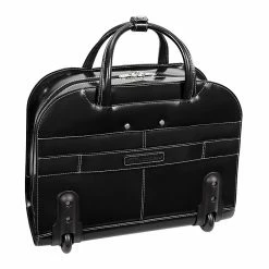 McKlein W Series Laptop Briefcase, Black Leather (96185A) -Laptop Bags & Cases Shop unnamed file 660