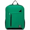 Vangoddy Adler Laptop Backpack Fits Up To 15.6" Laptop Jade Green With Black Trim