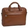 McKlein S Series Laptop Briefcase, Brown Leather (15474)