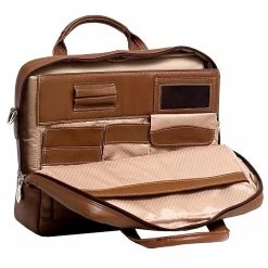McKlein S Series Laptop Briefcase, Brown Leather (15474) -Laptop Bags & Cases Shop unnamed file 704