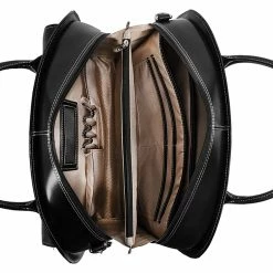 McKlein W Series Glen Ellyn Ladies' Laptop Briefcase, Black Leather (94365) -Laptop Bags & Cases Shop unnamed file 712