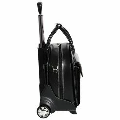 McKlein W Series Glen Ellyn Ladies' Laptop Briefcase, Black Leather (94365) -Laptop Bags & Cases Shop unnamed file 714