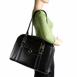 McKlein W Series Laptop Briefcase, Black Trimmed In Sand Leather (96525) 7 McKlein W Series Laptop Briefcase, Black Trimmed In Sand Leather (96525) -Laptop Bags & Cases Shop unnamed file 722