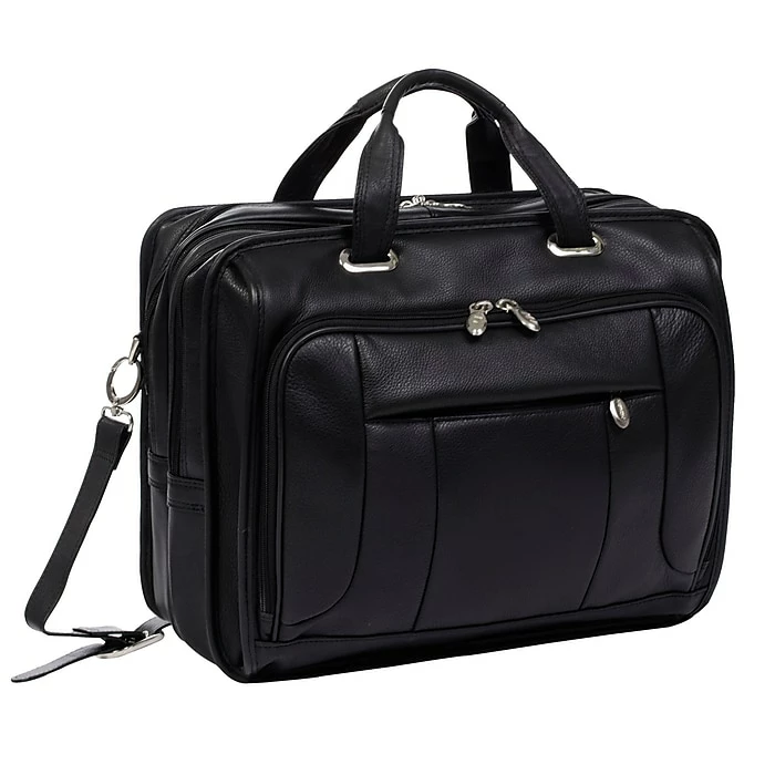 McKlein S Series Laptop Briefcase, Black Leather (15715) 1 McKlein S Series Laptop Briefcase, Black Leather (15715)