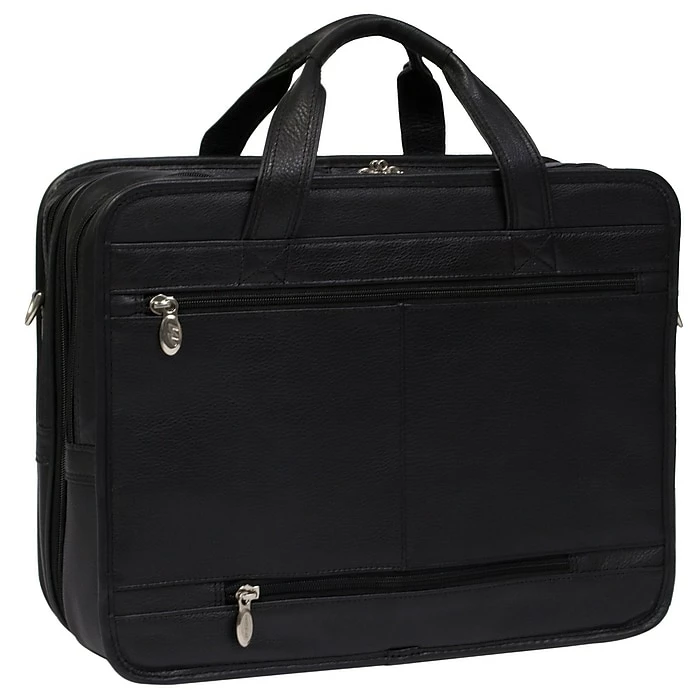 McKlein S Series Laptop Briefcase, Black Leather (15715) 3 McKlein S Series Laptop Briefcase, Black Leather (15715) - Image 3