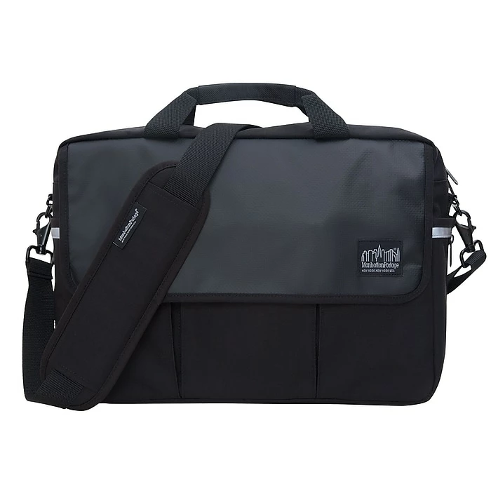 Manhattan Portage Webb Convertible Briefcase Black (1448-BL BLK) 2 Manhattan Portage Webb Convertible Briefcase Black (1448-BL BLK) - Image 2