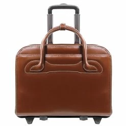McKlein WILLOWBROOK W Series Laptop Briefcase, Brown Genuine Leather (94984) -Laptop Bags & Cases Shop unnamed file 749