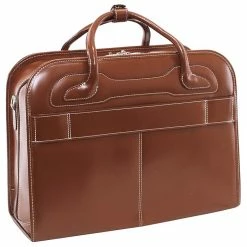 McKlein WILLOWBROOK W Series Laptop Briefcase, Brown Genuine Leather (94984) -Laptop Bags & Cases Shop unnamed file 752