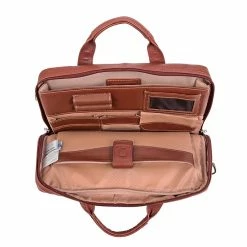 McKlein Montclare 13" Laptop Briefcase, Brown Leather (15494) -Laptop Bags & Cases Shop unnamed file 769