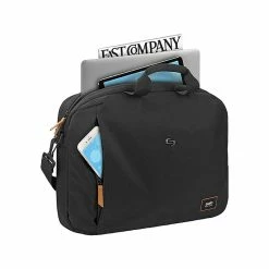 Solo Downtown Laptop Briefcase, Black Polyester (UBN301-4/1) 13 Solo Downtown Laptop Briefcase, Black Polyester (UBN301-4/1) -Laptop Bags & Cases Shop unnamed file 778