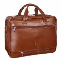 McKlein R Series Laptop Briefcase, Brown Leather (86514) -Laptop Bags & Cases Shop unnamed file 840