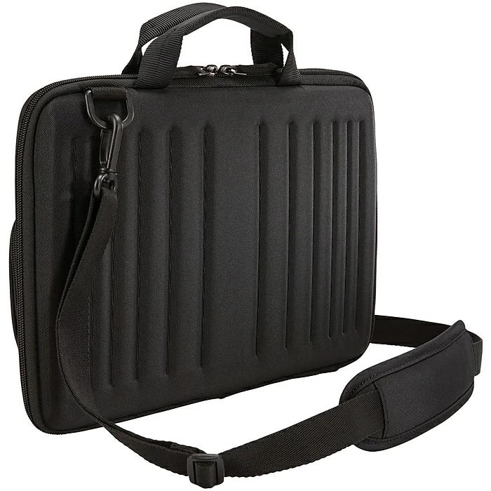 Case Logic Work-In Laptop Case W/ Pocket, Black Polyester (QNS311) 2 Case Logic Work-In Laptop Case W/ Pocket, Black Polyester (QNS311) - Image 2