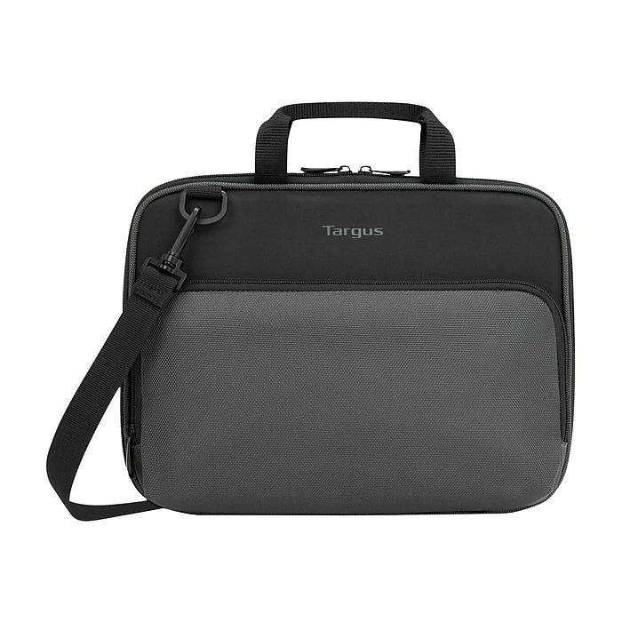 Targus Work-in Essentials Laptop Case, Black/Gray Polyester (TED 006GL) 1 Targus Work-in Essentials Laptop Case, Black/Gray Polyester (TED 006GL)