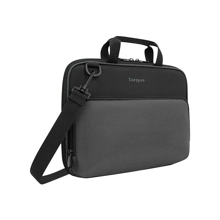 Targus Work-in Essentials Laptop Case, Black/Gray Polyester (TED 006GL) 2 Targus Work-in Essentials Laptop Case, Black/Gray Polyester (TED 006GL) - Image 2