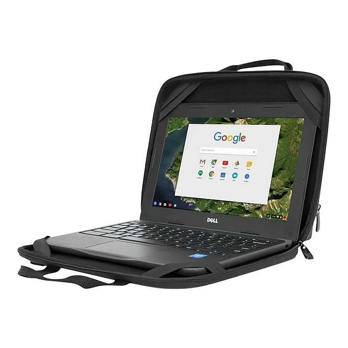 Targus Work-in Essentials Laptop Case, Black/Gray Polyester (TED 006GL) 6 Targus Work-in Essentials Laptop Case, Black/Gray Polyester (TED 006GL) - Image 6